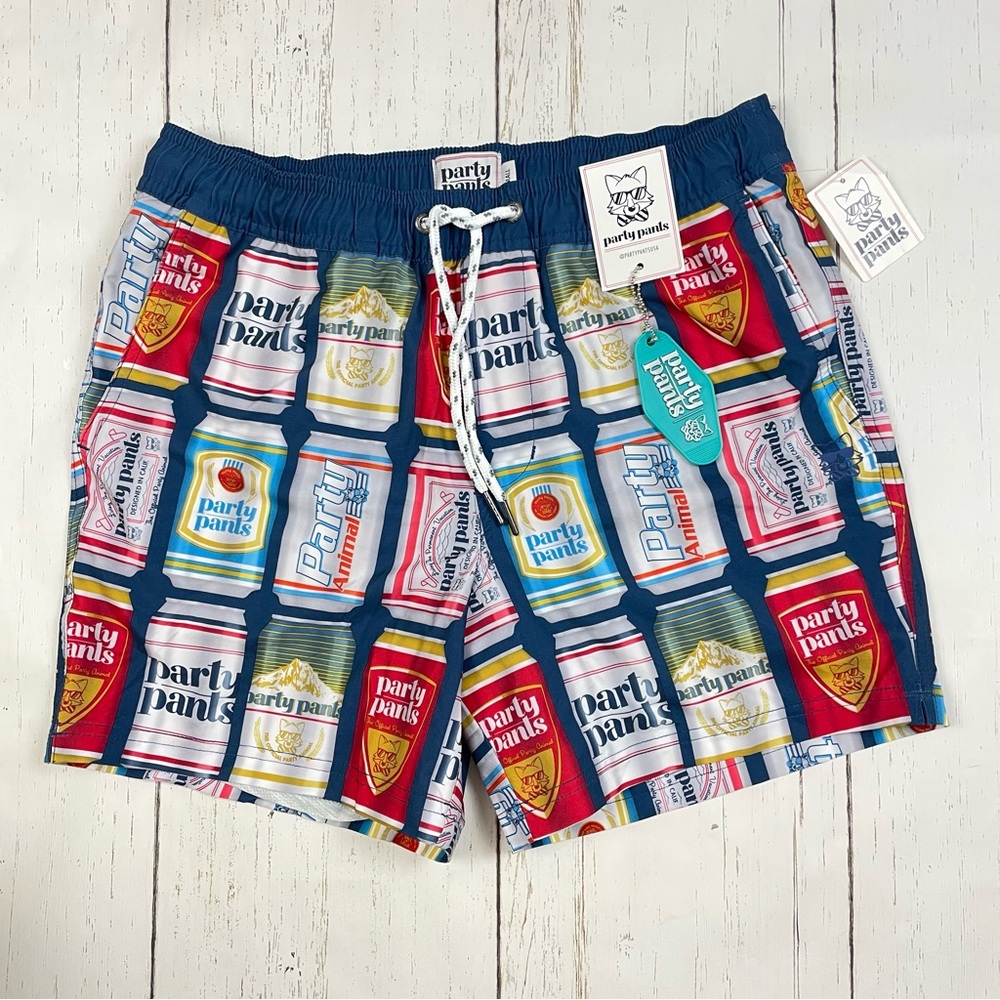 Party Pants “Pour Choices” Short Lined *5.5”‎